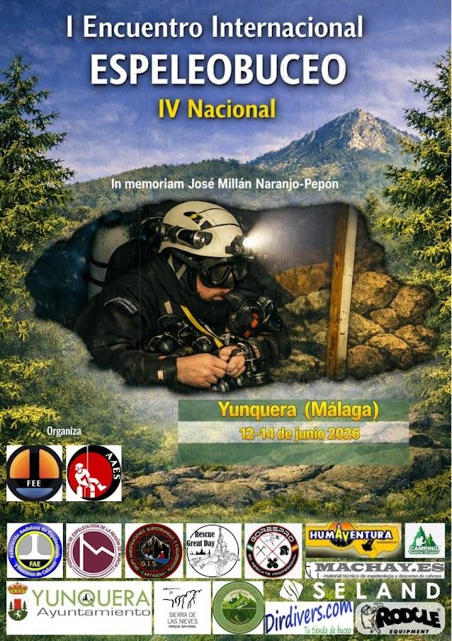 I Encuentro Internacional (IV Nacional) de Espeleobuceo – Yunquera (Málaga)